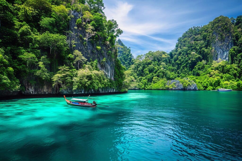 beau paysage thailande